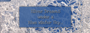 Winter Quote Facebook Cover