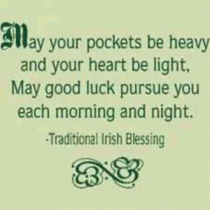 Traditional Irish Blessing