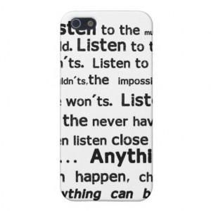 Shel Silverstein Quote iPhone Case Case For iPhone 5
