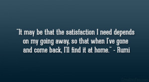 Going Back Home Quotes