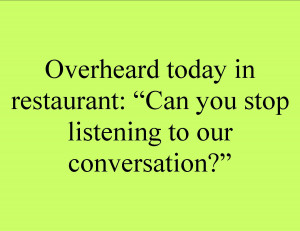Funny Listening Quotes About