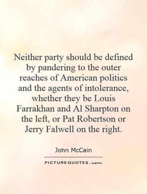 Neither party should be defined by pandering to the outer reaches of ...