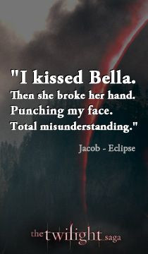 Eclipse. Now my 2nd favorite movie from the saga (BD2 bumped Eclipse ...