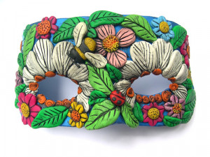 2nd place went to me, blockpartypress.etsy and my “Avian Prince Mask ...