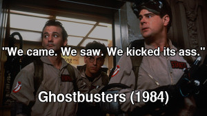80s movie quotes ghostbusters 1984