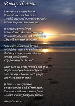 Family Friends Poetry Heaven.