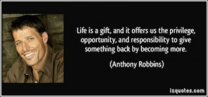 Quote About Giving Back