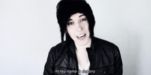 Imagine Destery introducing himself to you.