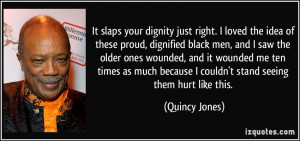 dignity just right. I loved the idea of these proud, dignified black ...