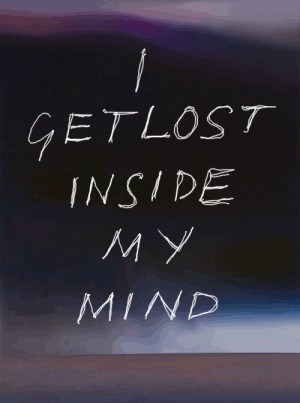 get lost inside my mind.
