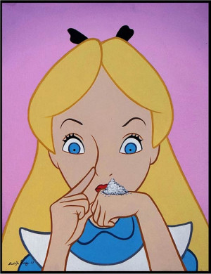Alice Snorts – Disenchanted – Disney Disney Characters Losing ...