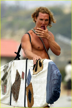 Matthew McConaughey Surfer Dude
