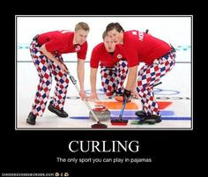 curling - crazy pants More