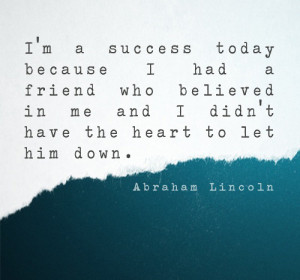 Abe Lincoln Quotes Success