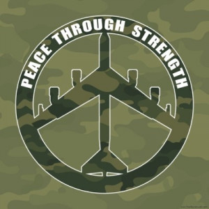 52 - Peace through strength - peace symbol