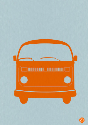 Vw Bus Front Drawing