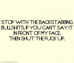 Backstabbing Friend Quotes | Best Tumblr quotes images - Tumblr love ...