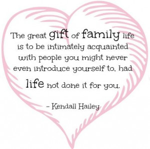 Every family member is a gift