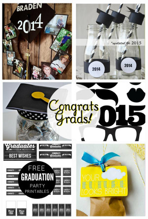 Graduation Printables and Gift Ideas - Everything you need for your ...