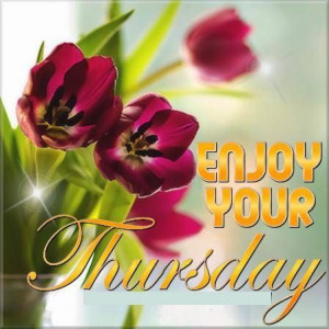 Thursday blessing..