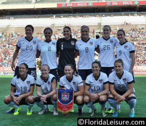 2014 U.S. Women's National Soccer Team HD Wallpaper