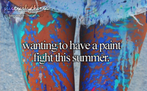 ... : summer, paint, just girly things, justgirlythings and paint fight