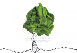 Save Paper, Save Tree by nitinsarkar
