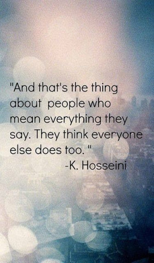 ... don t trust your sincerity chances are they are insincere themselves