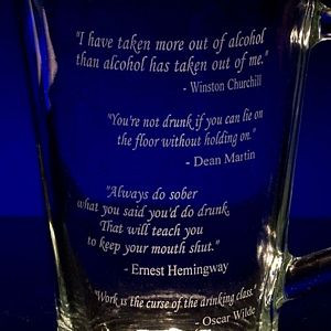 Great Drinking Quotes Pitcher