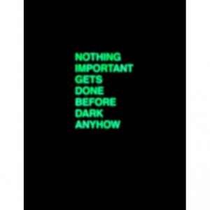 Supermarket - Glow in the dark sign from REED SEIFER - Photo