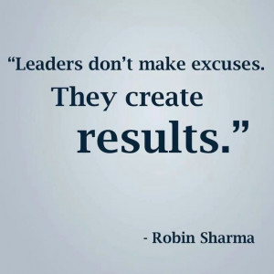 Leaders get results.
