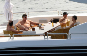 James Packer and his friends