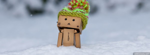 Download Danbo Discovering Snow Facebook Covers For Your Timeline ...