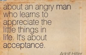 About An Angry Man Who Learns To Appreciate The Little Things In Life ...