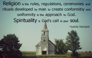 religion and spirituality iyanla quote