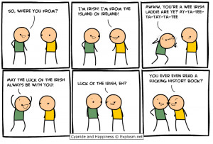 The Bad Luck Of The Irish In Comic By Cyanide And Happiness