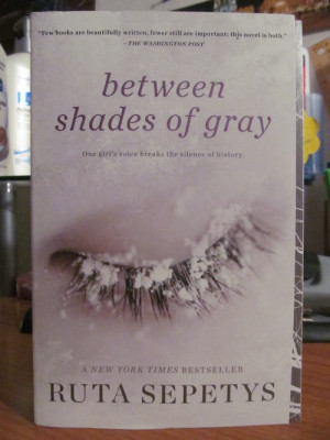 between shades of gray Ruta Sepetys book cover coverofabook