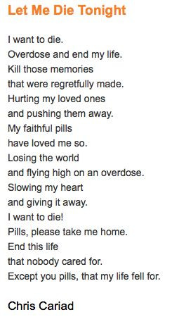 Let Me Die Tonight #Poem #Poetry