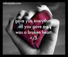 of my life with just broke up with me because he doesn't know when he ...