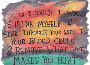 love blood cute rainbow sad quotes beautiful creepy Typography words ...