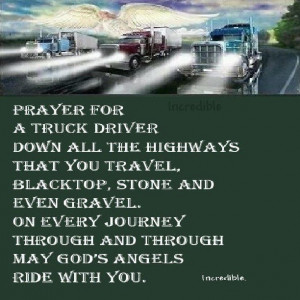 Truck Driver prayer