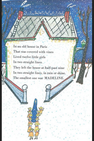 Madeline...bedtime stories:)
