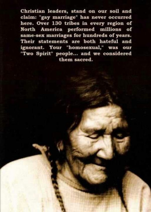 Native American Two Spirit People