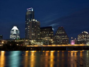 Austin Texas Skyline at Night