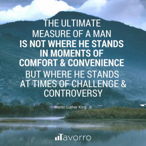 The Ultimate Measure of a Man #MLK #Success #quote