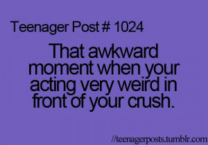 awkward moment, crush, funny, teenager post, teenagers, text