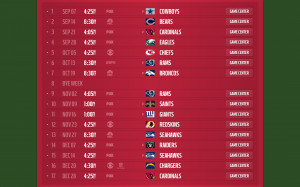 San Francisco 49ers 2014 Schedule