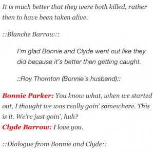 Quotes by Bonnie Parker