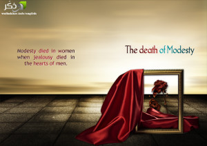 The death of Modesty