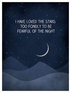 ... loved the stars quote art galileo quote inspirational art typographic